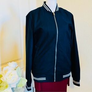 New DEMIN & FLOWER Ricky Singh Women's Bomber Jacket